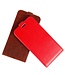 Rood Flipcase Hoesje voor de iPhone 12 (Pro)
