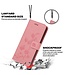 Roze Vlinders Bookcase Hoesje voor de iPhone 12 (Pro)