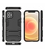 Zwart Kickstand Hybrid Hoesje voor de iPhone 12 (Pro)