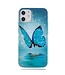 Blue Butterfly TPU Hoesje voor de iPhone 12 (Pro)