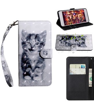 Lovely Cat Bookcase Hoesje iPhone 12 (Pro)