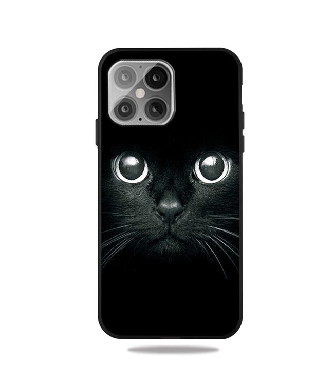 Cat TPU Hoesje voor de iPhone 12 (Pro)