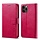 LC.iMeeke Roze Wallet Bookcase Hoesje voor de iPhone 12 (Pro)