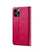 LC.IMEEKE LC.IMEEKE Roze Wallet Bookcase Hoesje voor de iPhone 12 (Pro)