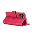 LC.IMEEKE LC.IMEEKE Roze Wallet Bookcase Hoesje voor de iPhone 12 (Pro)