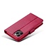 LC.IMEEKE LC.IMEEKE Roze Wallet Bookcase Hoesje voor de iPhone 12 (Pro)
