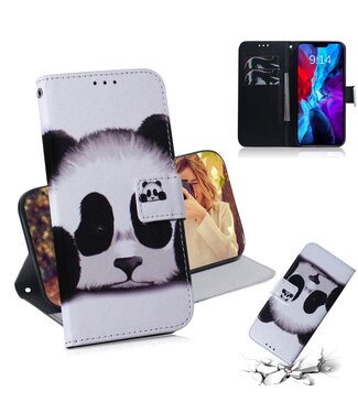 Panda Bookcase Hoesje iPhone 12 (Pro)