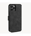 DG.Ming Zwart Wallet Bookcase Hoesje voor de iPhone 12 (Pro)
