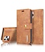 DG.Ming Bruin 2-in-1 Bookcase Hoesje voor de iPhone 12 (Pro)