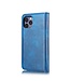 DG.Ming Blauw 2-in-1 Bookcase Hoesje voor de iPhone 12 (Pro)