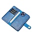 DG.Ming Blauw 2-in-1 Bookcase Hoesje voor de iPhone 12 (Pro)