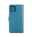 Blauw Vlinder Bookcase Hoesje voor de iPhone 12 (Pro)