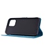 Blauw Vlinder Bookcase Hoesje voor de iPhone 12 (Pro)