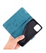 Blauw Vlinder Bookcase Hoesje voor de iPhone 12 (Pro)