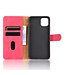Roze Skin Touch Bookcase Hoesje voor de iPhone 12 (Pro)