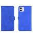 Blauw Skin Touch Bookcase Hoesje voor de iPhone 12 (Pro)