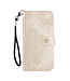 Goud Uil Bookcase Hoesje voor de iPhone 12 (Pro)