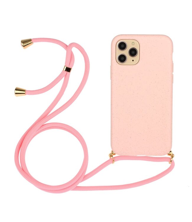 Roze Eco- Vriendelijk TPU Hoesje voor de iPhone 12 (Pro)