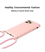Roze Eco- Vriendelijk TPU Hoesje voor de iPhone 12 (Pro)