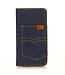 Blauw Jeans Bookcase Hoesje voor de iPhone 12 (Pro)