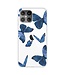 Blauwe Vlinders TPU Hoesje voor de iPhone 12 (Pro)