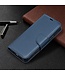 Blauw Wallet Bookcase Hoesje voor de iPhone 12 (Pro)