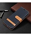 Zwart Jeans Bookcase Hoesje voor de iPhone 12 (Pro)