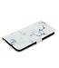 Wit Marmer Design Bookcase Hoesje voor de iPhone 12 (Pro)