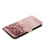 Roze Glitter Bookcase Hoesje voor de iPhone 12 (Pro)