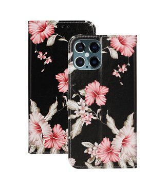 Bloemen Bookcase Hoesje iPhone 12 (Pro)