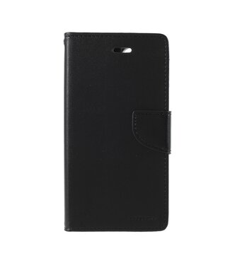 Mercury Zwart Wallet Bookcase Hoesje iPhone 12 (Pro)