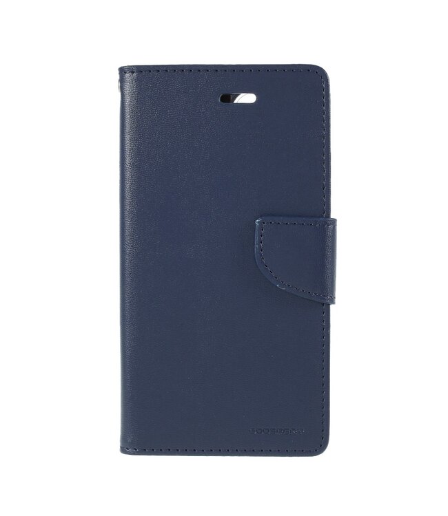 Mercury Mercury Donkerblauw Wallet Bookcase Hoesje voor de iPhone 12 (Pro)