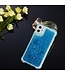 Blauw Glitter TPU Hoesje voor de iPhone 12 (Pro)