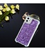 Zwart Glitter TPU Hoesje voor de iPhone 12 (Pro)