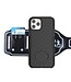 Zwart Sport Armband Hoesje voor de iPhone 12 (Pro)