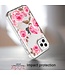 Roze Bloemen TPU Hoesje voor de iPhone 12 (Pro)