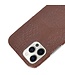 Bruin Krokodillen Hardcase Hoesje voor de iPhone 12 (Pro)