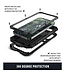 R-Just R-Just Zwart Full Protection Hybrid Hoesje voor de iPhone 12 (Pro)