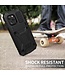 R-Just R-Just Zwart Full Protection Hybrid Hoesje voor de iPhone 12 (Pro)