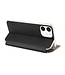 CMAI2 CMAI2 Zwart Lederen Bookcase Hoesje voor de iPhone 12 (Pro)