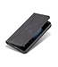 Zwart Wallet Bookcase Hoesje voor de iPhone 12 (Pro)