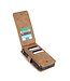 Bruin Portemonnee Bookcase Hoesje voor de iPhone 12 (Pro)