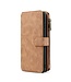 Bruin Portemonnee Bookcase Hoesje voor de iPhone 12 (Pro)