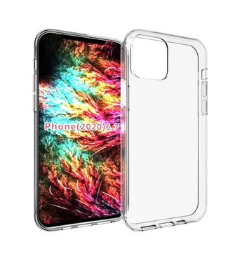 Transparant TPU Hoesje iPhone 12 Pro Max