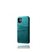 Ksq KSQ Turquoise Pasjeshouder Faux Lederen Hoesje voor de iPhone 12 Pro Max