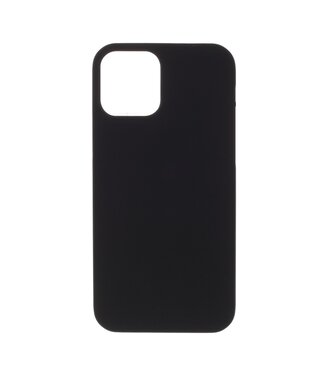 Zwart Hardcase Hoesje iPhone 12 Pro Max