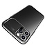 Zwart Carbon TPU Hoesje voor de iPhone 12 Pro Max