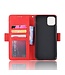 Rood Pasjeshouder Bookcase Hoesje voor de iPhone 12 Pro Max