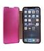 Rosegoud Venster Bookcase Hoesje voor de iPhone 12 Pro Max