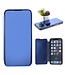 Blauw Venster Bookcase Hoesje voor de iPhone 12 Pro Max